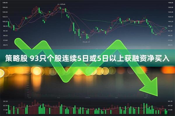 策略股 93只个股连续5日或5日以上获融资净买入